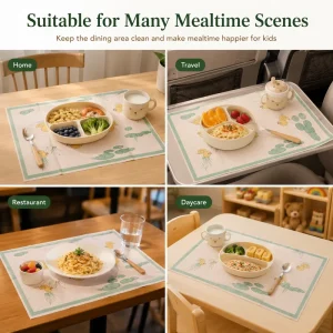 Food Grade Disposable Kids Placemat 40cm Wide Custom Printed Box Packaging Anti Slip Factory China Zhejiang