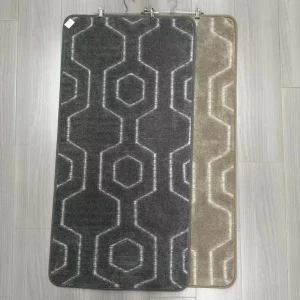 Football Pattern Rectangle Medium Pile Anti Slip Backing Handmade Jacquard Weave Classic Style Rug for Home Floor Mat