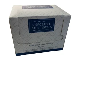 For 100% Biobased USDA Cotton Tissues Dermatologist Approved Disposable Face Towelette for Better Skin