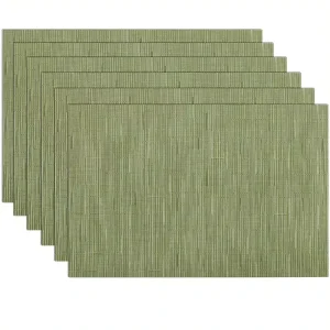 For Classic Collection Linen Placemats Customizable Nordic Style Table Insulation Mats for Restaurant Living Room
