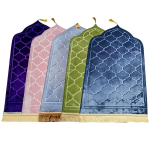 For Cross-Border Worship Rug Drop Shipping Irregular Blessing Raschel Thickened Short Pile Gift Felt Embossed Carpet Living