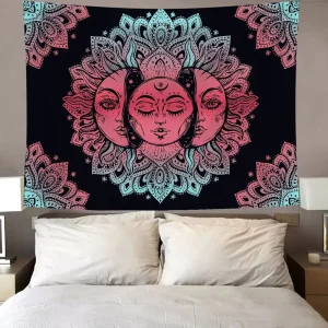 For Home Wall Fabric Bohemian Tapestry Wall Hanging Wall Tapestry Blanket Decoration