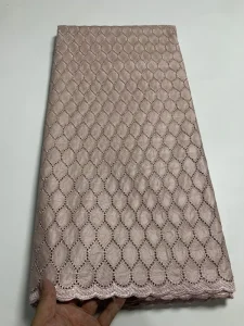 For Lace Satin Cotton Voile Fabric Organic Plaid Pattern Wedding Embroidery 100% Cotton Woven Weft