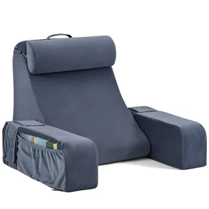 For for Reading Pillow Bed Backrest Pillow Cushion Backrest Pad Lumbar Support Plush PP Cotton