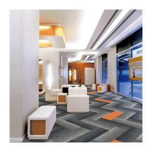 Forest New Design Colorful PP and PVC Commercial Carpet Tile Office Carpet Floor Carpet Tiles