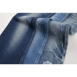 Foshan Factory Low Spandex Cotton Spandex Medium Weight Denim Fabrics for Men Jeans