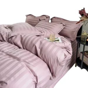 Four Piece Cotton Bed Sheet Set Quilt Cover Pillow Case Fitted Sheet VP-HD001