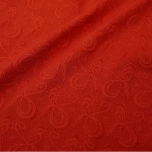 Four Way Stretch Blue Butterfly Jacquard Fabric for Qipao Dresses Kimono Robes and Formalwear