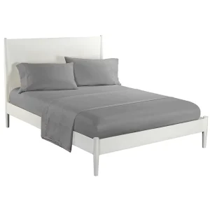 Four piece Sheet Pillowcase Set Ultra fine Brushed Polyester Solid Color Four season Modern Minimalist Keep Bedding