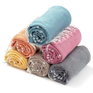 Free Design Low Customize Logo Beach Towel Outdoor Luxury Bath Turkish Towels Large Cotton Beach Towels