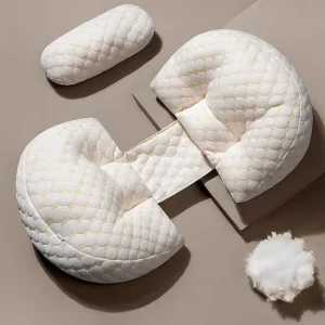 Free Sample Anti Dust Mite 100% Polyester Body Part Nursing Pillow Maternity Wedge for Pregnant Woman’s Side Sleeping