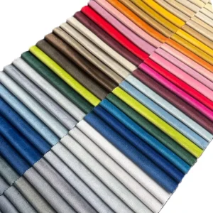 Free Sample HL001 Home Decor Polyester Upholstery Holland Velvet Fabric Terciopelo Velvet Fabric For Sofa