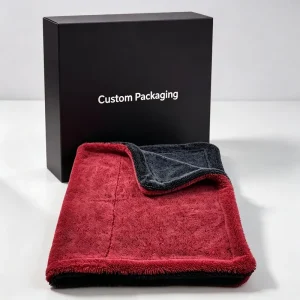 Free Sample Microfiber Twist Loop Towels Double Side 60×90 600gsm Super Absorbent Drying Auto Detailing Car Drying for Car Wash