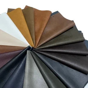 Free Sample PU Leather Scratch Resistant Non-toxic for Car Upholstery Bag Sofa Furniture Leather