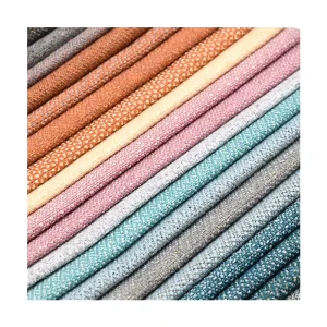 Free Sample Polyester Cotton Linen Fabric Thick for Home Deco Sofa Curtain