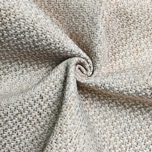 French Style Sofa Fabric Luxury Cushion Fabric Smooth Touch Durable Woven Tweed Fabric for Custom Decorative Throw Pillow Bulk