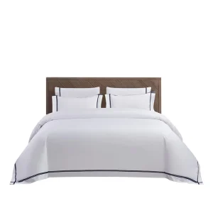Fresh Botanical Print Cotton Bedding Set Breathable Skin-friendly Duvet Cover Set for Master Suite