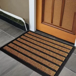 Front Door Mat Indoor Outdoor Entrance Waterproof Doormat Welcome Entrance Mats for Home