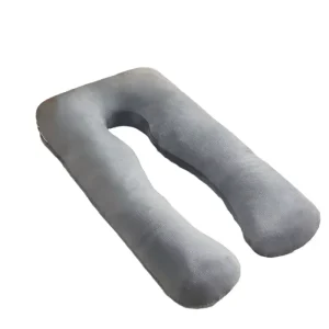 Full Body Pregnancy Pillow U Shaped Maternity Pillow for Pregnant Sleeping with Removable Cotton Cover