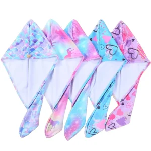 Full Printing Mermaid Designs Hair Drying Turban Towels
