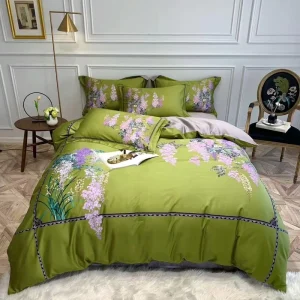 Full Size Super King Bedding Girl Elegant Bedroom Sequin Comforter Sets