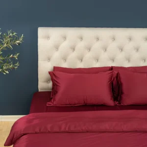 Full Size Tencel Bedding 80S Lyocell Bedding 300TC Hypoallergenic Sensitive Skin Silky Soft Summer Cool 4Pcs Set