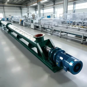 Fully Enclosed Powder Transfer System CE Option Reliable Quality Dust Proof Tubular Screw Conveyor