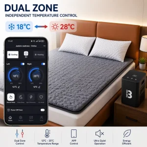 Functional Mattress Topper Bed Jet Cooling System Mattress Water Cooling Mattress