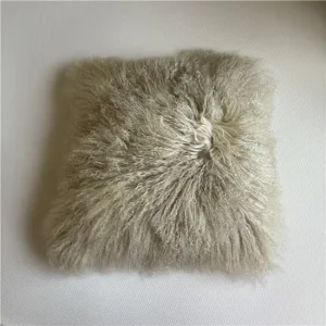Fur Cushion Decorative Throw Pillow for Sofa