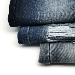 G983 Blue Grey 10*10 10.0OZ Non-Stretch 3/1 Left Twill Men Jeans Denim Fabrics Manufacturing and Selling