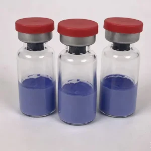 GHK CU Factory Direct Sales Price Cosmetic Raw Material GHK Cu100 CAS CAS GHK Cu
