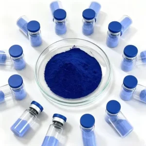 GHK Cu Cosmetic Raw Material Blue Powder Factory Direct Sales GHK Cu Raw Material for Sale