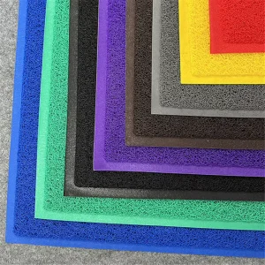 GHT 10mm Thick PVC Door Mat Non Slip Stain Resistant Pet Friendly Modern Design Machine Made Novelty Pattern Washable Prayer