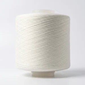 GRS 53S 2 100% Recycled (SPP) Poly Poly Corespun Sewing Yarn Raw White Post consumer Polyester for Durable Stitching in Apparel
