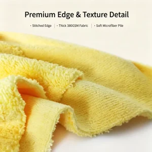 General Use Microfiber Car Towel 300GSM Quick Dry Cleaning Cloth for Car Wash Shop Supply