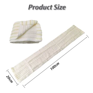 Gentle Exfoliating Natural Eco-friendly Body Cleaning Soybean Fiber Cotton Body Back Scrubber Japanese Durable Body Wash Towel