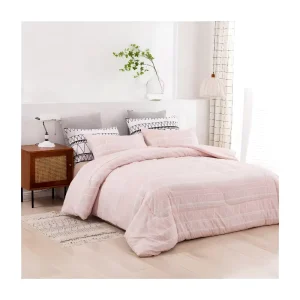 Geometric Printing Soft Microfiber Queen Luxury Comforter Sets Bedding with Pillowcases