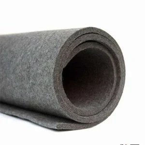German Press Grey Wool Felt 100% Wool Nonwoven Breathable Lining Accessories Industrial and Home Textile