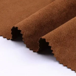 Girls’ Knitted Warp Faux Leather Brushed 100% Polyester Suede Fabric Anti-Pill Lightweight Sofa Upholstery Car Mattress Lining