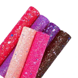 Glitter Fabric Extravagant Decorative Tecido Com Glitter Bold Captivating Delicate Smooth Polyester Fabric