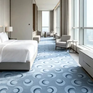 Global Hotel Purchaser Nylon Room Broadloom Carpet Fire Safe Soundproof Durable Custom Design Free Bulk Sample