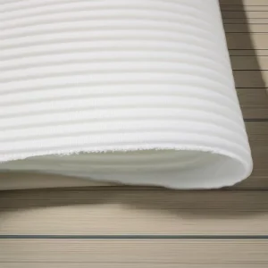 Good Quality 100% Polyester 3D Air Mesh Fabric Vertical Stripe Hard