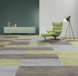 Good Quality Carpet Tile Flooring Durable Arcade Carpet Tiles 25*100cm Synthetic Nylon Carpet Tiles
