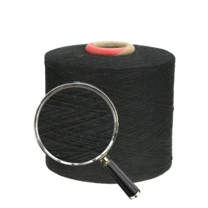 Good Quality Eco Friendly High Tenacity Open End Recycled Cotton Polyester Blended Yarn for Knitting Weaving Dyed Fabrics Socks