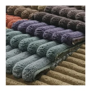 Good Quality Heavyweight Yarn Dyed Breathable Corduroy Fabric for Hotel Bedding Living Room Furniture Upholstery