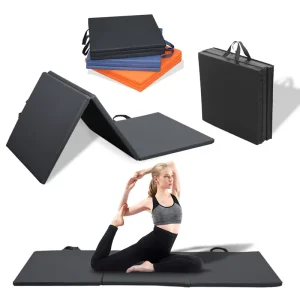 Good Rebound Thick Foam Foldable Exercise Workout Fitness Tumbling Gymnastics Mat