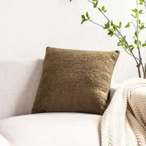 Good to Touch Super soft Teddy Bear Fur Faux Fur Throw Pillows for Home Decor Bedroom Decor Sofa Cushion