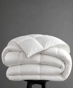 Goose Down Comforters 100% Cotton Shell Comforter Luxury Duvet Insert All Season Bed Comforter Medium Warmth Goose Down Duvet