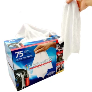 Grab a Rag Edgeless Microfiber Car Wash Towel and Detailing Cloth