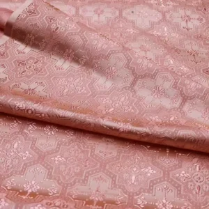 Graceful Design Nice Colors Sufficient Quantity Jacquard Brocade Fabrics for Decoration Curtain Wallpaper